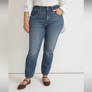 NWT Madewell The Plus Curvy Perfect Vintage Jean - Size 18W Curvy